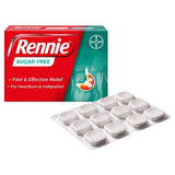 Rennie Sugar Free Heartburn &amp;amp; Indigestion Relief 72 Tablets