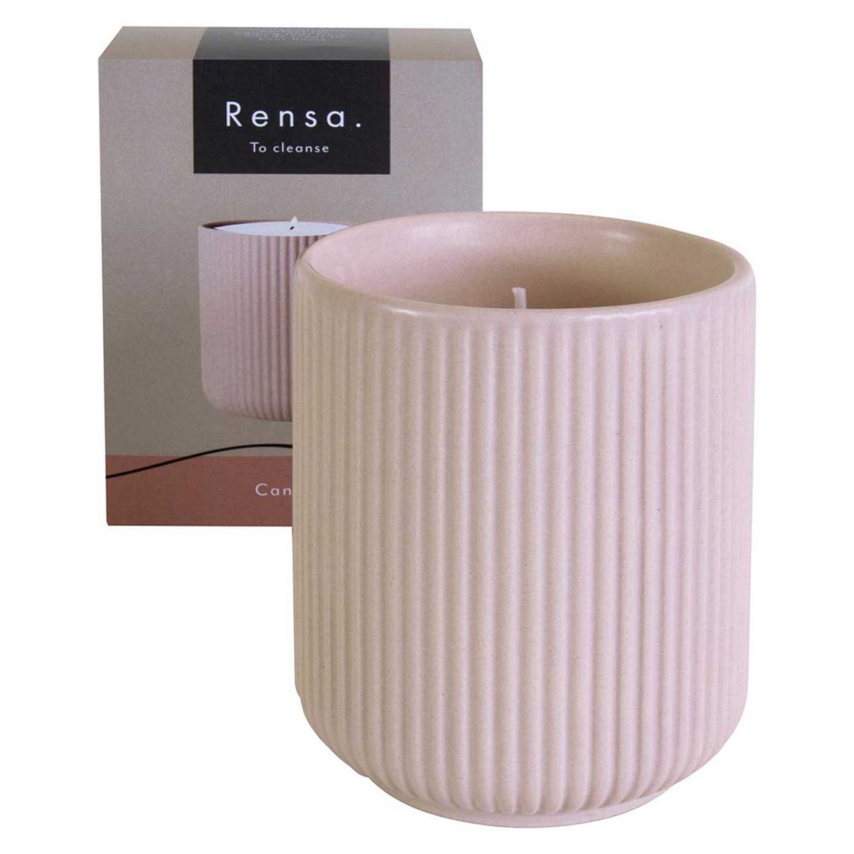 Rensa Scented Soy Candle In Resusable Ceramic Pot