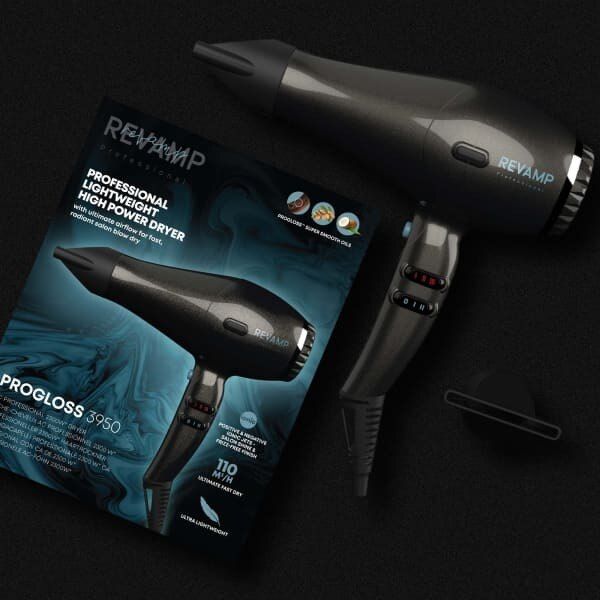 Revamp Progloss 3950 Ac Featherlite Ultra X Shine Hair Dryer