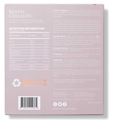 REVIVE COLLAGEN ORIGINAL, 8,500MG 28 X 22G SACHETS