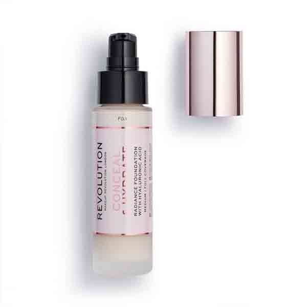 Revolution Conceal &amp;amp; Hydrate Foundation F0.1