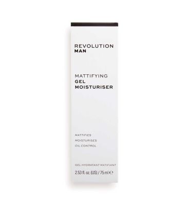 Revolution Man Mattifying Gel Moisturiser 75ml