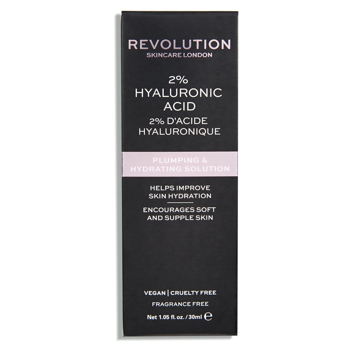 Revolution Skincare 2% Hyaluronic Acid Plumping &amp;amp; Hydrating Solution 30ml