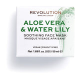 Revolution Skincare Aloe Vera &amp;amp; water Lily Soothing Face Mask 50g