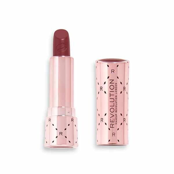 Revolution Soft Glamour Satin Kiss Lipstick Rose