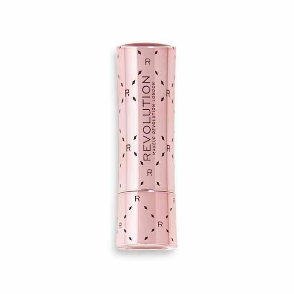 Revolution Soft Glamour Satin Kiss Lipstick Rose