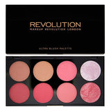 Revolution Ultra Blush Palette Sugar &amp;amp; Spice With Contour