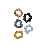 Ribbon &amp;amp; Asher Mini Scrunchie Paisley 5 Pack