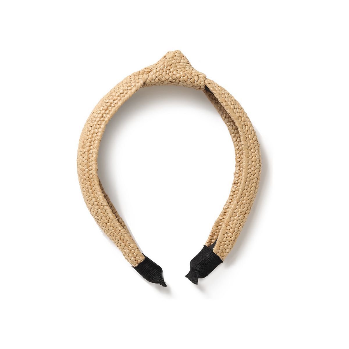 Ribbon &amp;amp; Asher Raffia Fabric Knot Aliceband