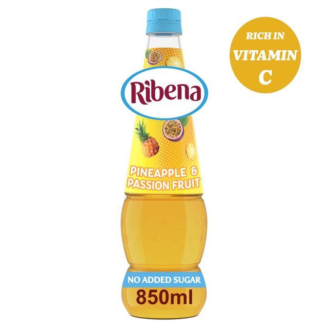 Ribena Pineapple &amp;amp; Passionfruit Squash   850ml