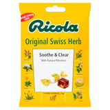Ricola Soothe &amp;amp; Clear with Natural Menthol 17 Herb Lozenges 75g