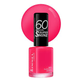 Rimmel 60 Seconds Super Shine Nail Polish - Glaston-Berry