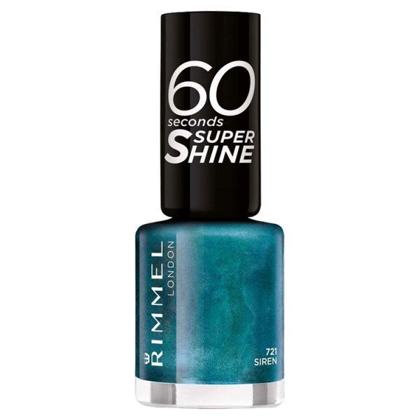 Rimmel 60 Seconds Super-Shine Nail Polish - Sea Nymph Siren