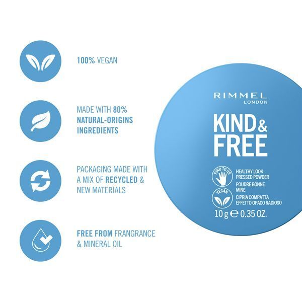 Rimmel Kind &amp;amp; Free Pressed Powder Translucent