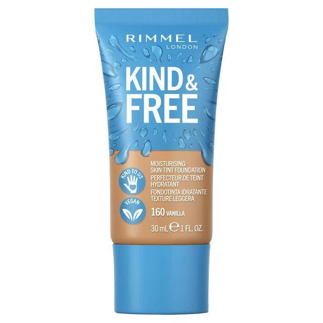 Rimmel London Kind &amp;amp; Free Moisturising Skin Tint Foundation Vanilla 30ml