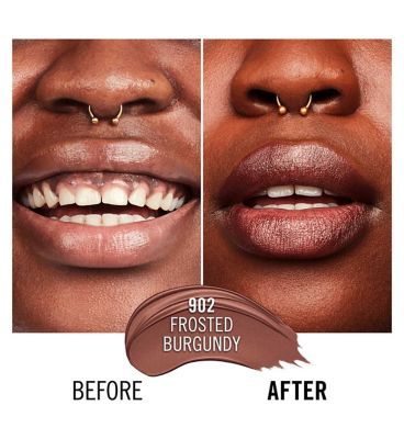 Rimmel London Lasting Finish Lipstick Frosted Burgundy