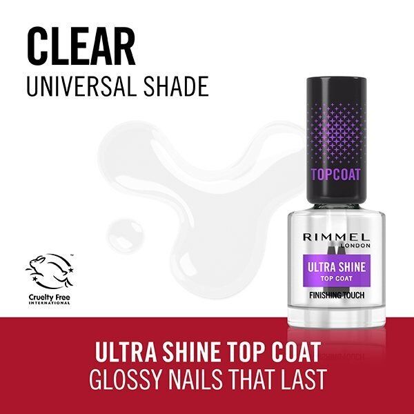 Rimmel Nail Effects Ultrashine Top Coat 12Ml