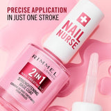 Rimmel Nail Nurse 2In1 Base Coat &amp;amp; Strengthener 12Ml