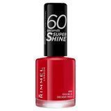 Rimmel Nail Polish 60 Second Clear 8ml Red