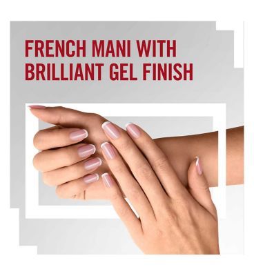 Rimmel Super Gel Nail Polish French Manicure 091 English Rose
