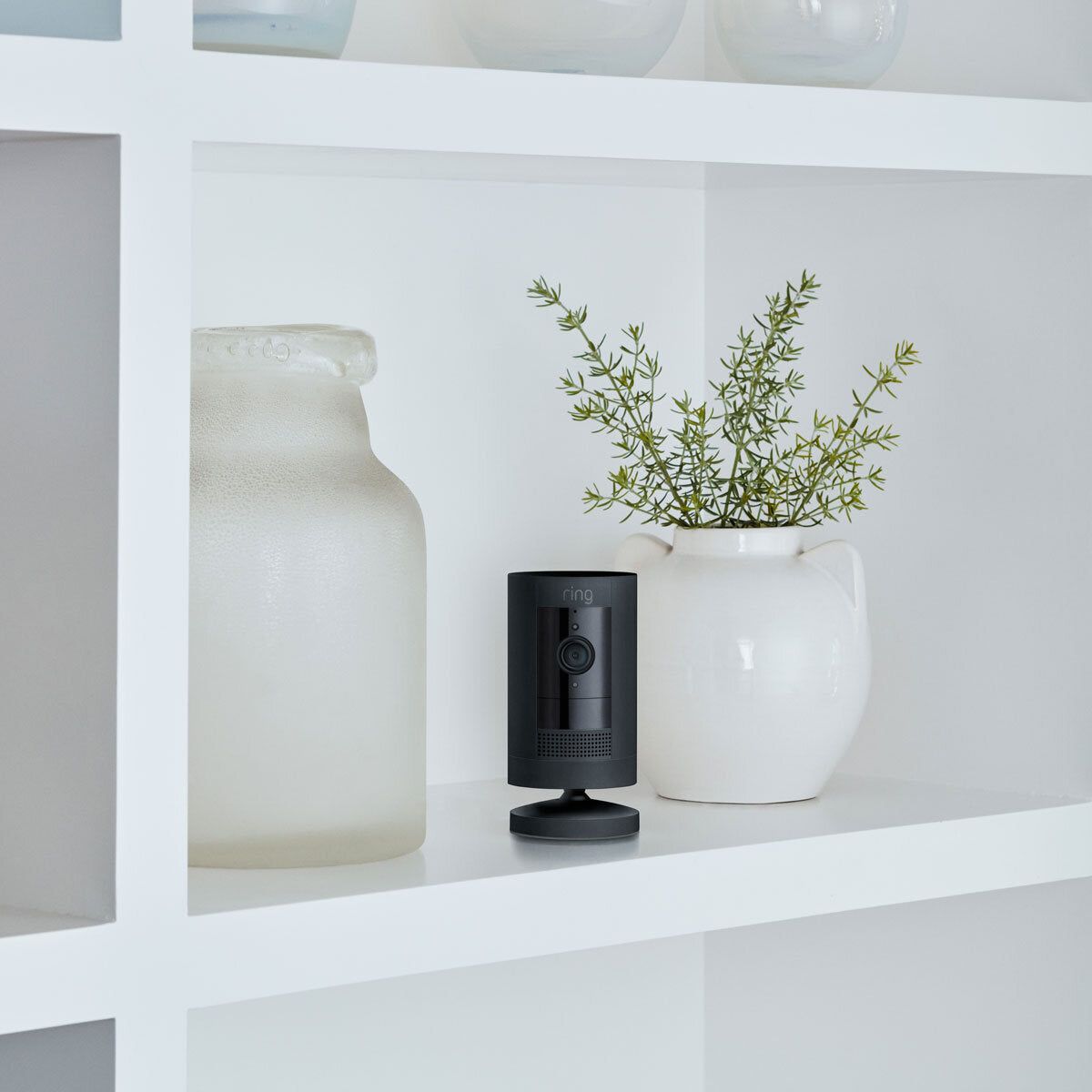 Ring Battery Stick Up Cam 3 Pack in Black