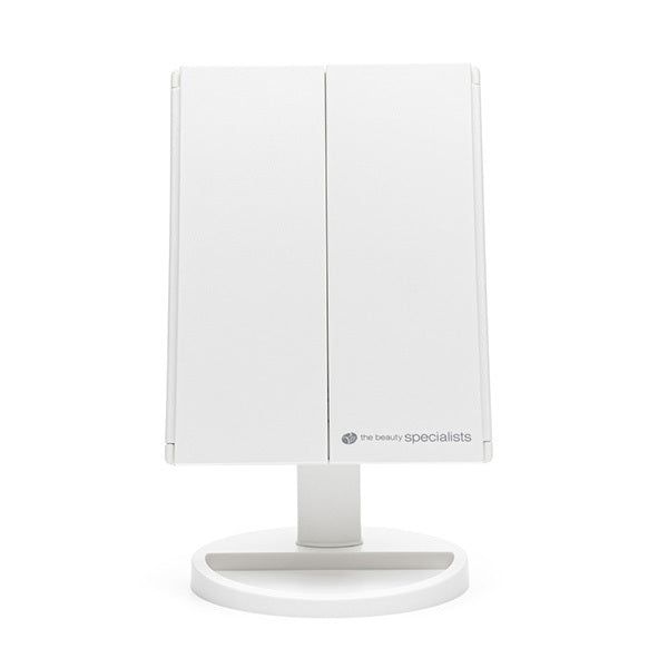 Rio 24 LED Touch Dimmable Makeup Magnification Mirror-White