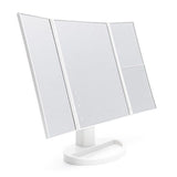 Rio 24 LED Touch Dimmable Makeup Magnification Mirror-White
