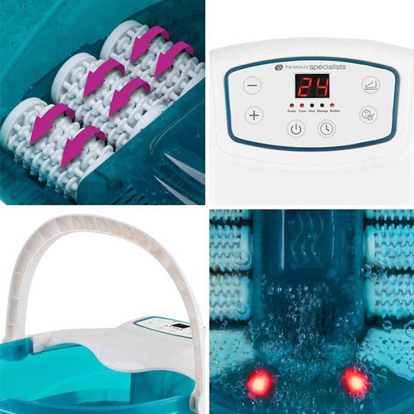 Rio Motorised Roller Foot Bath Spa &amp;amp; Massage