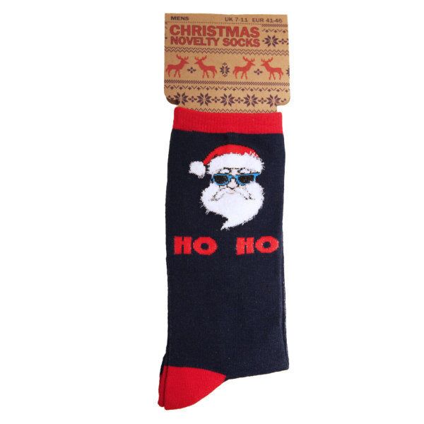 RJM Mens Christmas Novelty Socks (UK 7-11) Santa / 0.10EA
