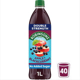 Robinsons Double Strength Apple &amp;amp; Blackcurrant Squash   1L