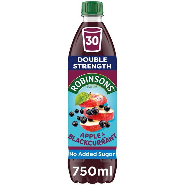 Robinsons Double Strength Apple &amp;amp; Blackcurrant Squash   750ml