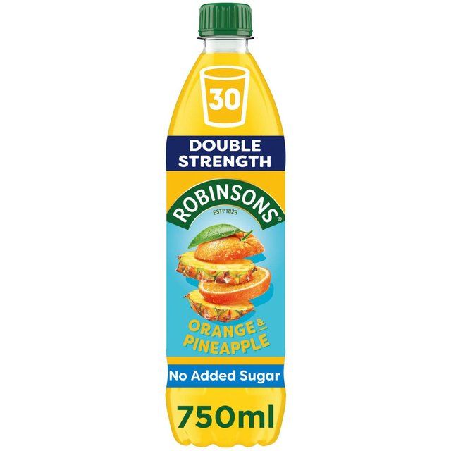 Robinsons Double Strength Orange &amp;amp; Pineapple Squash   750ml