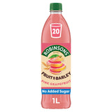Robinsons Fruit &amp;amp; Barley Pink Grapefruit Squash 1L