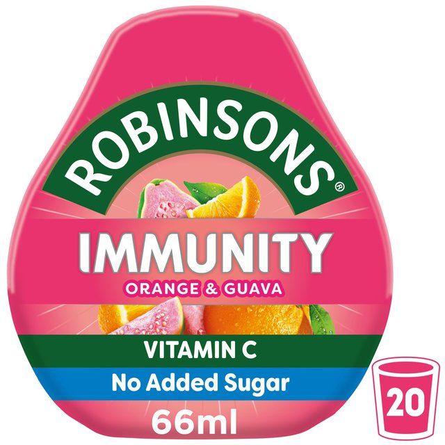 Robinsons Mini Immunity Orange &amp;amp; Guava No Added Sugar Squash   66ml