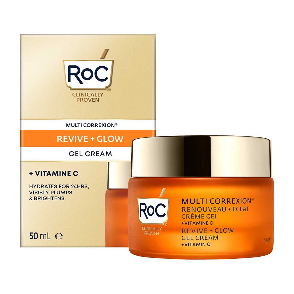 RoC&amp;reg;ufe0f Multi Correxion&amp;reg;&amp;nbsp;Revive + Glow Gel Cream 50ml