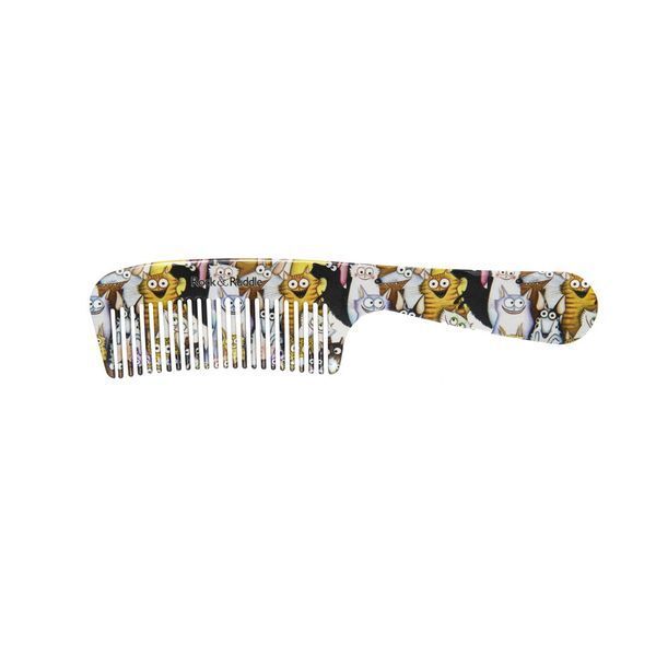 Rock &amp;amp; Ruddle Cats &amp;amp; Dogs Handle Comb