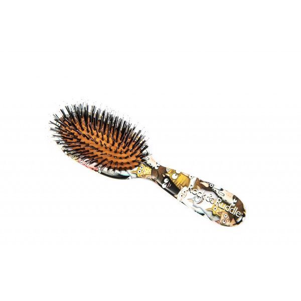 Rock &amp;amp; Ruddle Cats &amp;amp; Dogs Small Mix Bristle Hairbrush