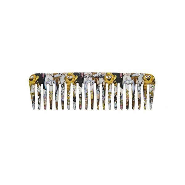 Rock &amp;amp; Ruddle Cats &amp;amp; Dogs Wide Tooth Comb