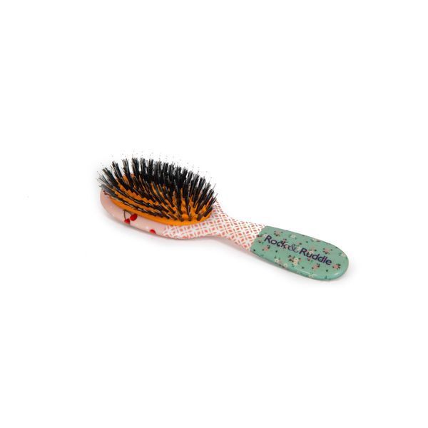 Rock &amp;amp; Ruddle Cherries Large Synthetic Bristle Hairbrush