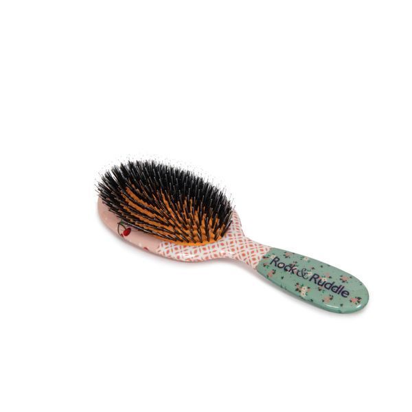 Rock &amp;amp; Ruddle Cherries Small Synthetic Bristle Hairbrush