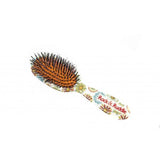 Rock &amp;amp; Ruddle Flowers &amp;amp; Faces Small Mix Bristle Hairbrush