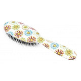Rock &amp;amp; Ruddle Flowers &amp;amp; Faces Small Mix Bristle Hairbrush
