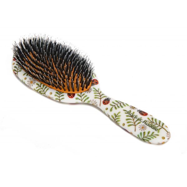 Rock &amp;amp; Ruddle Ladybirds Large Mix Bristle Hairbrush