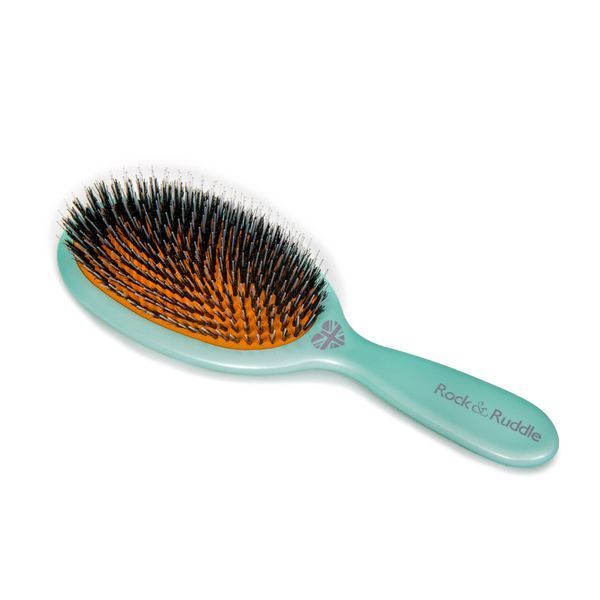 Rock &amp;amp; Ruddle Luxury Ice Blue  Mix Bristle Hairbrush