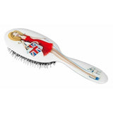 Rock &amp;amp; Ruddle Miss Daisy Flag Small Mix Bristle Hairbrush