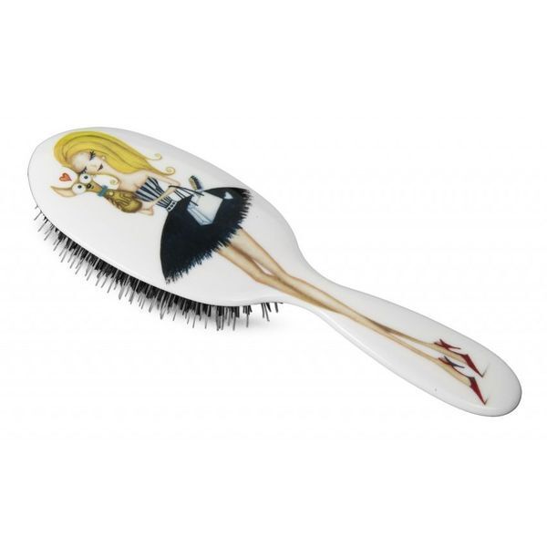 Rock &amp;amp; Ruddle Miss Daisy Party Small Mix Bristle Hairbrush