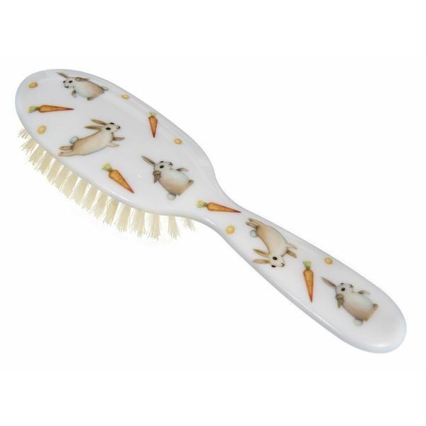 Rock &amp;amp; Ruddle Rabbits Small Mix Bristle Hairbrush