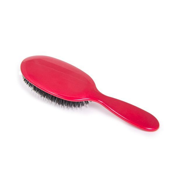 Rock &amp;amp; Ruddle Red Shimmer Small Pure Bristle Hairbrush