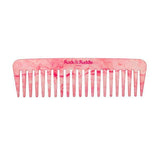 Rock &amp;amp; Ruddle Rose Marble Wide Tooth Comb