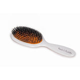 Rock &amp;amp; Ruddle White Shine Small Baby Bristle Hairbrush